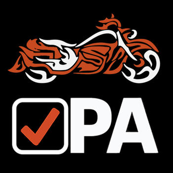 PA Motorcycle License Practice Test LOGO-APP點子