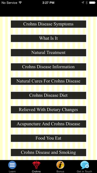 【免費醫療App】Crohns Disease Symptoms & Suggested Treatment-APP點子