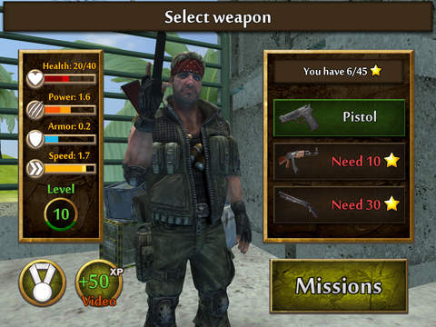 Dinosaur: Mercenary War Pro на iPad