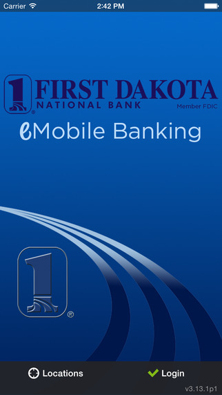 First Dakota National Bank eMobile Banking 1