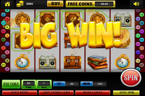 AAA Pharaoh's Antique Gold in Vegas Fortune Slots Casino Games Free screenshot 2