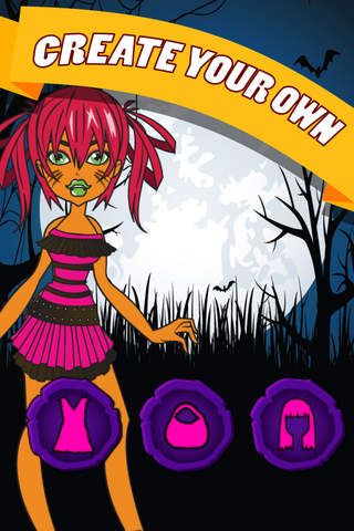 Monster Girl Dress Up Game screenshot 2