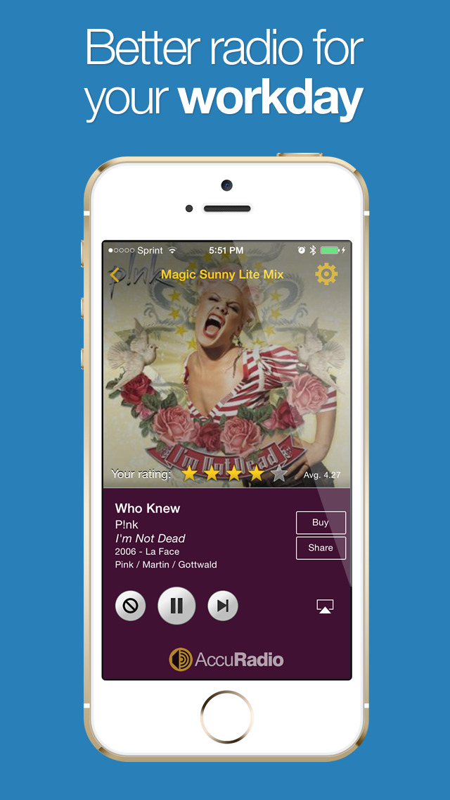 App Shopper AccuRadio Free Music Radio (Music)