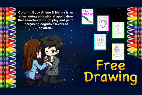 Coloring Book Anime & Manga screenshot 2