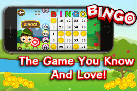 ```` 2015 ```` AAA Another Story of Robin Hood Bingo Pro - Fun Game With Daily Bonus Rewards screenshot 2