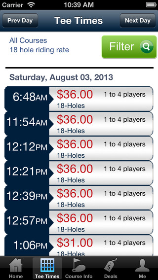 【免費運動App】Evergreen Golf Tee Times-APP點子