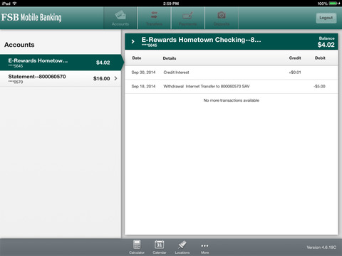 【免費財經App】Fairport Savings Bank Mobile for Tablet-APP點子