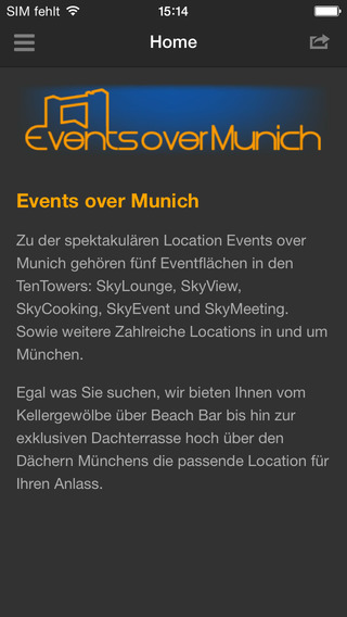 【免費商業App】Events over Munich-APP點子