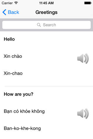 Easy to learn Vietnamese screenshot 2