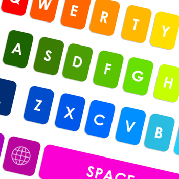 Cool Color Keyboards for iOS 8 (with Auto-Correct & Predictive Text) Free LOGO-APP點子