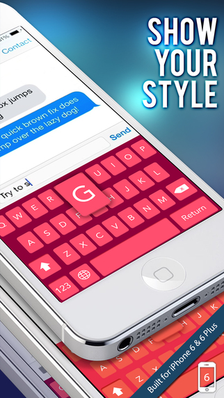 【免費工具App】Keys on Fleek for iPhone - Customize your keyboard with colorful themes-APP點子