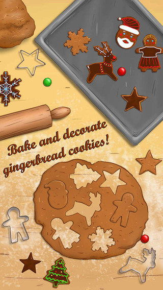 【免費遊戲App】Santa's Christmas Kitchen – Make Cupcakes, Cheesecake and Gingerbread Cookies-APP點子