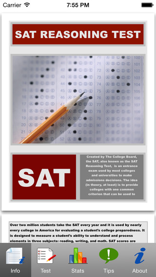 免費下載教育APP|SAT Reasoning Tests app開箱文|APP開箱王