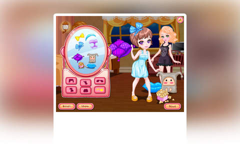 Girls Pajamas Night Dressup screenshot 3