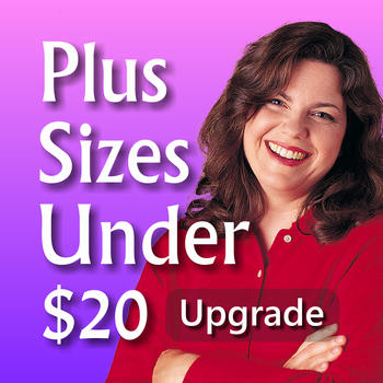 Women's Plus Size Clothing Shopping App Upgrade by Wonderiffic® LOGO-APP點子