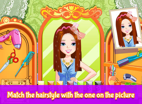 【免費遊戲App】Hair Salon - Salon and Hairdresser game for girls who like hairstyle games-APP點子