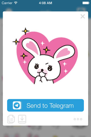 Telesticker - Sticker-Smiley-Emoticon for Telegram Messenger screenshot 4