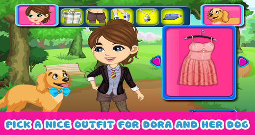 Dora and her Dog – Dog game
