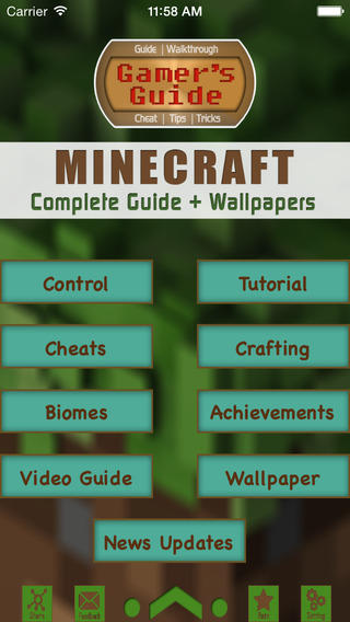 Gamer's Guide for Minecraft + Wallpapers
