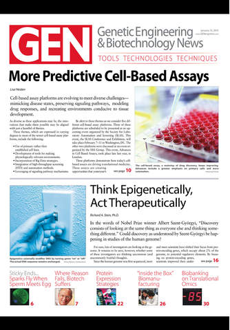 Genetic Engineering and Biotechnology News screenshot 4