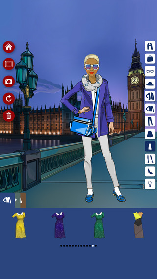 免費下載遊戲APP|Walks in London! Dress Up, Make Up and Hair Styling game for girls app開箱文|APP開箱王