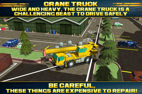 Factory Monster Truck Car Parking Simulator Game - Real Driving Test Sim Racing Games screenshot 4