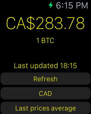 【免費財經App】Bitcoin Watch for Apple Watch-APP點子