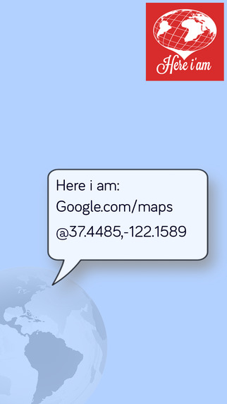 【免費交通運輸App】Here i am (SMS Rapid Location Sharing)-APP點子