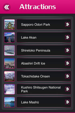 Hokkaido Island Offline Travel Guide screenshot 3