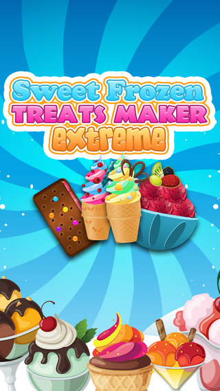 【免費遊戲App】Frozen Treats eXtreme - Super Dessert Food Maker Game-APP點子