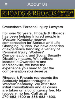 Rhoads & Rhoads P S C - Owensboro screenshot 2