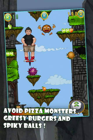 Adventure Chub Jump - Multiplayer Gold Edition - Get Helthier as you Jump and Bounce higher to the Top screenshot 3