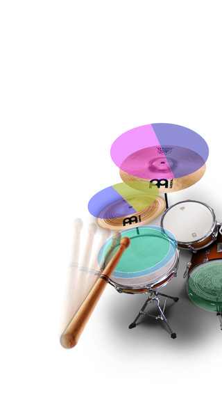 Real Drums Free : Drum set machine in your pocket