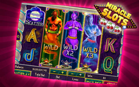 Free Slots - Miracle Slots & Casino™- iPhone Edition screenshot 4