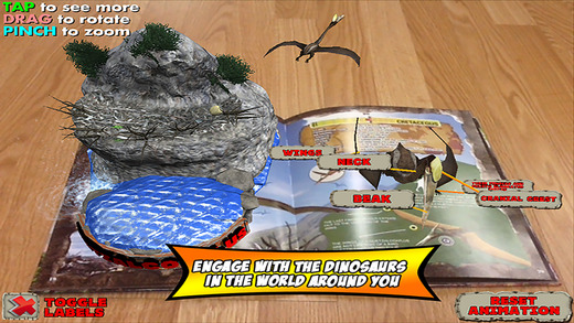 【免費娛樂App】Dinosaurs 4D-APP點子