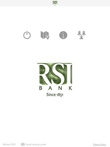 RSI Bank Your Business App for iPad