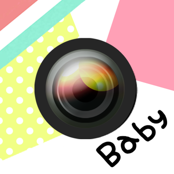 Decola Baby -Mom's cute photo decorating app- LOGO-APP點子