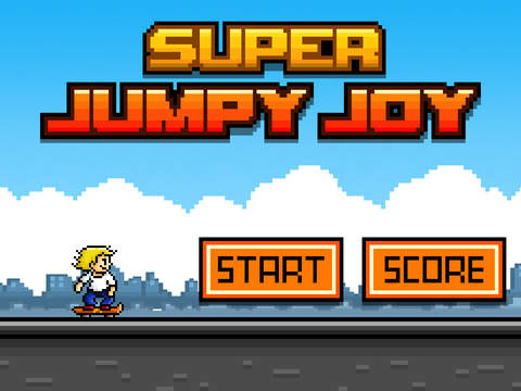 【免費遊戲App】Super Jumpy Joy ~ Endless Skateboarding Game FREE-APP點子