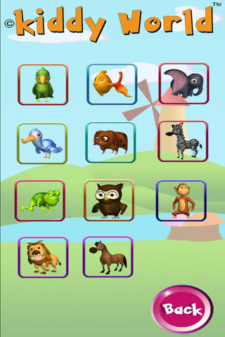 Kiddy World Learn With Sounds-2 screenshot 3