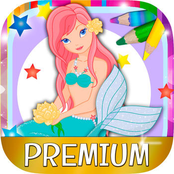 Paint Magic mermaids - coloring the mermaid and the sea - Premium LOGO-APP點子