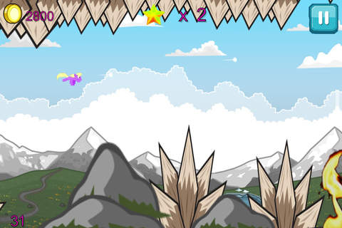Little Flying Unicorn Dash: My Pony & Dragons Battle 2 FULL screenshot 2