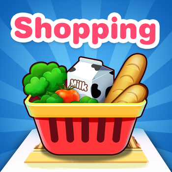 KidsBook: Go Shopping - HD Flash Card Game Design for Kids 遊戲 App LOGO-APP開箱王