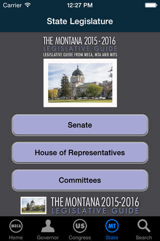 Montana 2015-2016 Legislative Directory screenshot 3