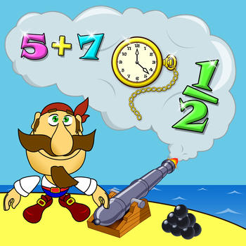 Math & Pirates. Read Clocks LOGO-APP點子