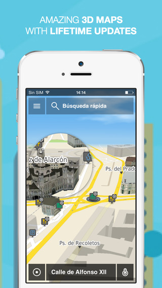 【免費交通運輸App】NLife Iberia - Offline GPS Navigation, Traffic & Maps-APP點子