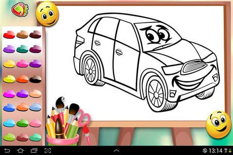 Cars Kids Colors Game screenshot 3