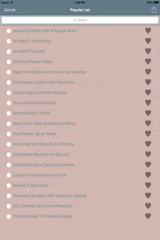 New Home Security Tricks - Home Security Tips for Alarms, Lights, and Locks screenshot 2