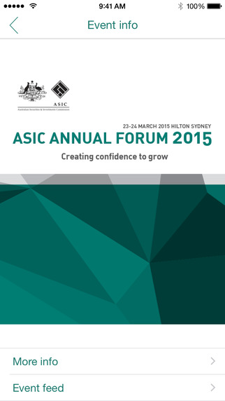 ASIC Annual Forum 2015