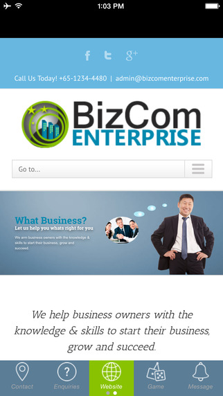 BizCom Enterprise Application
