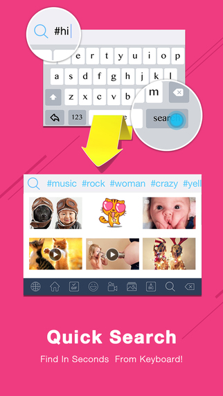 【免費攝影App】FunnyBoard - Send Funny GIF & Animated Emoji & Video & Pic from Keyboard-APP點子